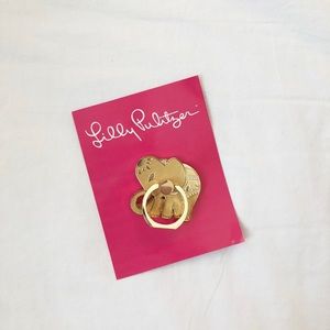 NWT Lilly Pulitzer Elephant Critter Phone Ring